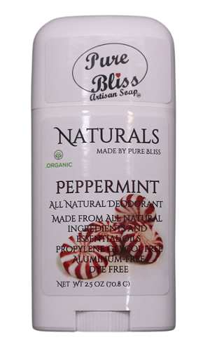 Peppermint aluminum free deodorant
